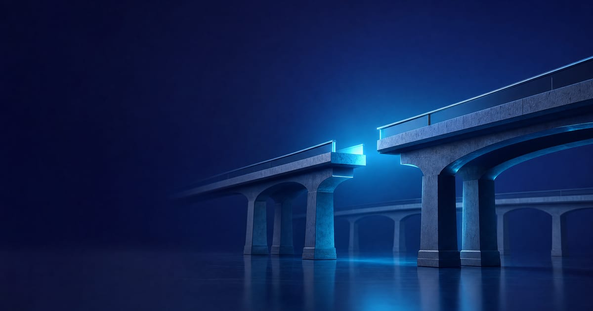 Arquitectura de software con una capa de abstracción conectada a varios proveedores de modelos de IA alternativos